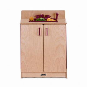 Jonti-Craft 0208JC - Natural Birch Kitchen, Sink, 20w x 15d x 27h