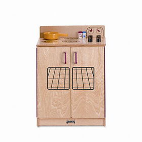 Jonti-Craft 0209JC - Natural Birch Kitchen, Stove, 20w x 15d x 27h