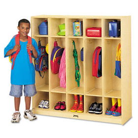Jonti-Craft 2681JC - Coat Locker, 48w x 15d x 50-1/2h, Whitejonti 
