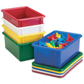 Jonti-Craft 8004JC - Cubbie Trays, 8-5/8w x 13-1/2d x 5-1/4h, Yellowjonti 