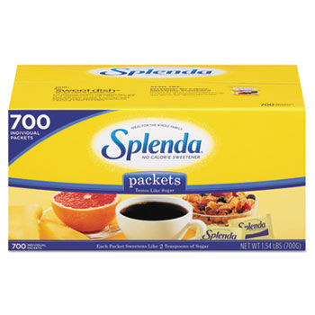 Splenda 200094 - No Calorie Sweetener Packets, 700/Carton