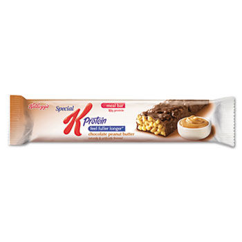 Kelloggs 29190 - Special K Protein Meal Bar, Chocolate/Peanut Butter, 1.59 oz, 8/Box