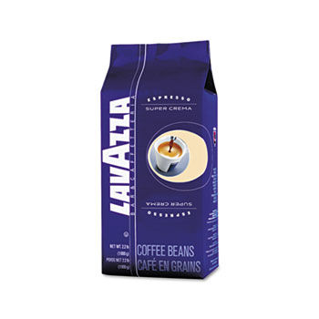Lavazza 4202 - Super Crema Whole Bean Espresso Coffee, 2.2 lb. Bag, Vacuum-Packed