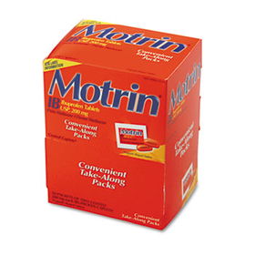Motrin IB 48152 - Ibuprofen Tablets, 50 Two-Packs/Box