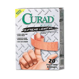 Curad CUR01101 - Extreme Length Bandages, 1/4 x 4-3/4, 20/Boxcurad 