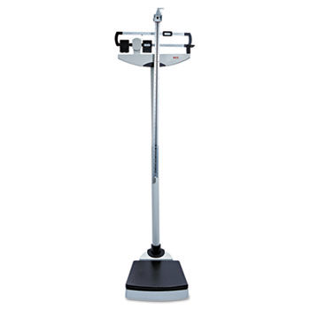 Medline Classic Mechanical Beam Scale, 500lb Capacity, 13-3/4 x 14-1/4 Platform