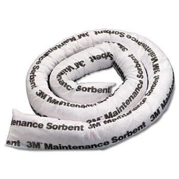 3M MMB308 - Maintenance Sorbent Mini-Boom, 2 Gallons Sorbing Volume Each, 6/Carton