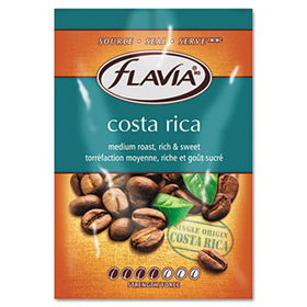 Mars Flavia A106RPK - Gourmet Drink Fresh Packs, Costa Rica Coffee, .23 oz Packet, 15/Box