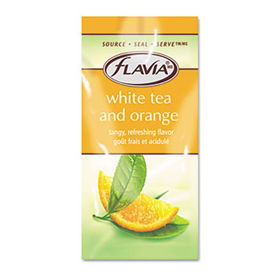 Mars Flavia A158RPK - Fresh Leaf and Herbal Teas, White Tea & Orange, .08 oz., 15/Boxmars 