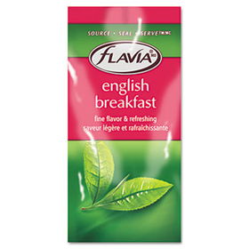 Mars Flavia US59RPK - Fresh Leaf and Herbal Teas, English Breakfast Tea, .10 oz., 15/Box
