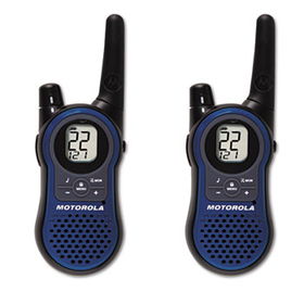 Motorola SX600R - SX600R Two-Way Radios, 22 Channels, One Watt, 22 Frequencies, 0.21 lb, 2/Pack