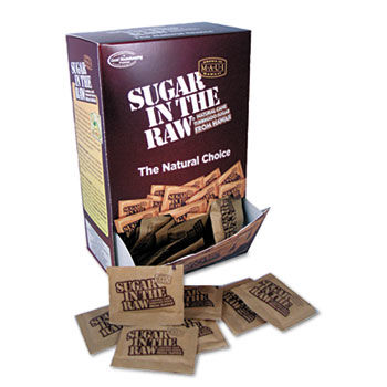 Sugar in the Raw 00319 - Unrefined Sugar Made From Sugar Cane, 200 Packets/Box