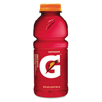 Gatorade 30004 - Sports Drink, Fruit Punch, 20 oz. Plastic Bottles, 24/Carton