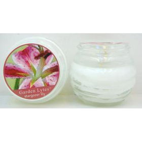 Garden Lytes Stargazer Lily Glass Jar Candle Case Pack 48