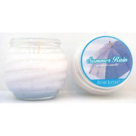 Summer Rain 2.5oz Scented Glass Jar Candle Case Pack 60