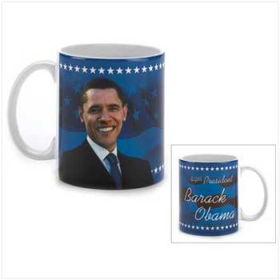 Barack Obama - Patriotic Ceramic Mug Case Pack 1