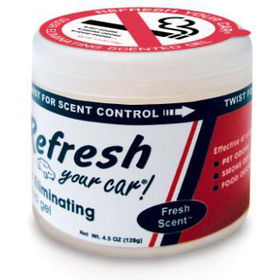 Refresh Your Car - Scented Gel-Odor Eliminator Case Pack 4
