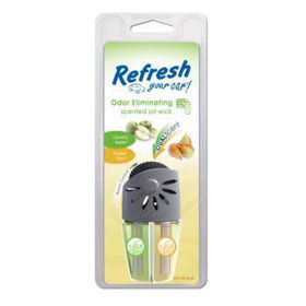 Refresh Your Car Dual Scent Oil Wick Case Pack 3refresh 