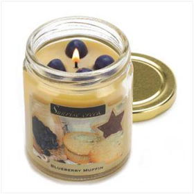 Blueberry Muffin Scent Candle Case Pack 1