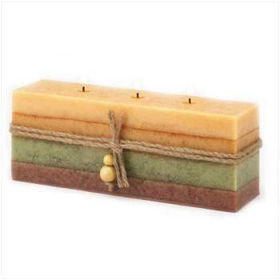 Golden Spice Brick Candle Case Pack 1golden 