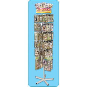 Sticker Spinner Rack Case Pack 1sticker 