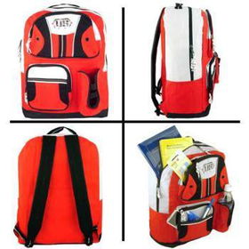 16 Inch Classic Backpack Red Case Pack 24