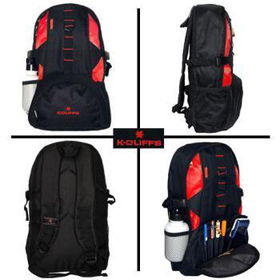 16 Inch Classic Backpack Red/Black Case Pack 18inch 