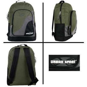 16 Inch Classic Backpack Green Case Pack 12