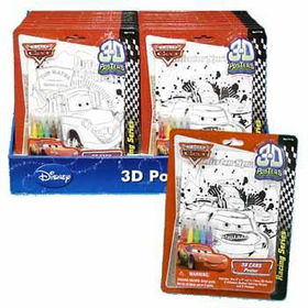 Cars 3D Poster Set Case Pack 216cars 