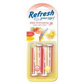 Refresh Your Car Dual Scent Vent Sticks Case Pack 6refresh 