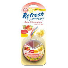 Refresh Your Car -1 oz Dual Scented Gel Case Pack 6refresh 