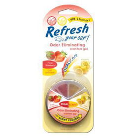 Refresh Your Car -1 oz Dual Scented Gel Case Pack 6refresh 