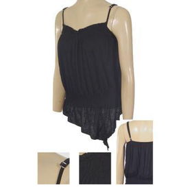 Ladies Top with Adjustable Spaghetti Straps Case Pack 6ladies 