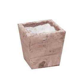 Ceramic Square Planter Cement Look Case Pack 48