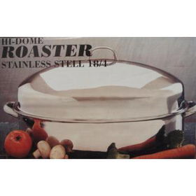 HI-Dome Roaster Stainless Steel 18/4 Case Pack 4