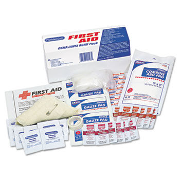 PhysiciansCare 90103 - ANSI/OSHA First Aid Refill Pack, 50 Pieces