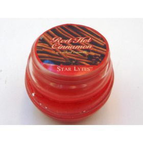 Red HOT Cinnamon Scented jar candle Case Pack 60red 