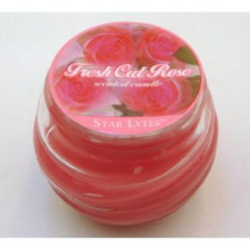 Fresh Cut Rose Scented Jar Candle Case Pack 60