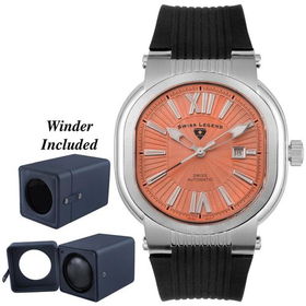 Men's Legato Automatic Black Rubbermen 