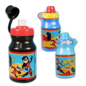 The Incredibles 325 Ml Water Bottle In Ast Colors Case Pack 480incredibles 
