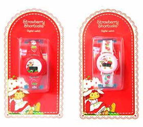 Strawberry Shortcake LCD Watch Case Pack 576strawberry 