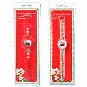 Strawberry Shortcake LCD Watch In 2 Ast Designs Case Pack 432strawberry 