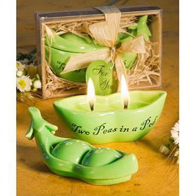 Peas in Pod Candle Case Pack 12peas 