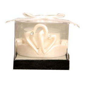 Double Heart Tealight Candle Case Pack 24double 