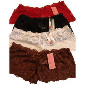 Icy Hot Seamless All Over Lace Boyshort Case Pack 12icy 