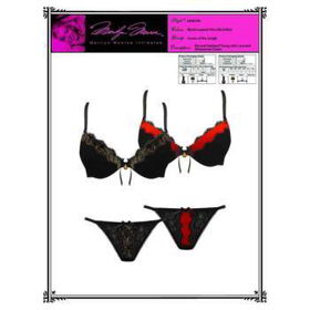 Marilyn Monroe Queen of The Jungle Bra Set Case Pack 6marilyn 