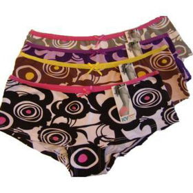 Icy Hot Seamless Cotton B-Shorts w/ Floral Print Case Pack 12icy 