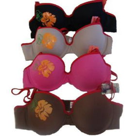 Icy Hot Sexy Floral Design Molded Bra Case Pack 12icy 