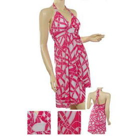 Ladies Halter Dress with Support Cups Case Pack 6ladies 