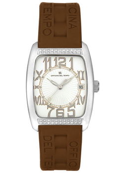 Women's Tonneau Diamond Brown Silicone-Gelwomen 